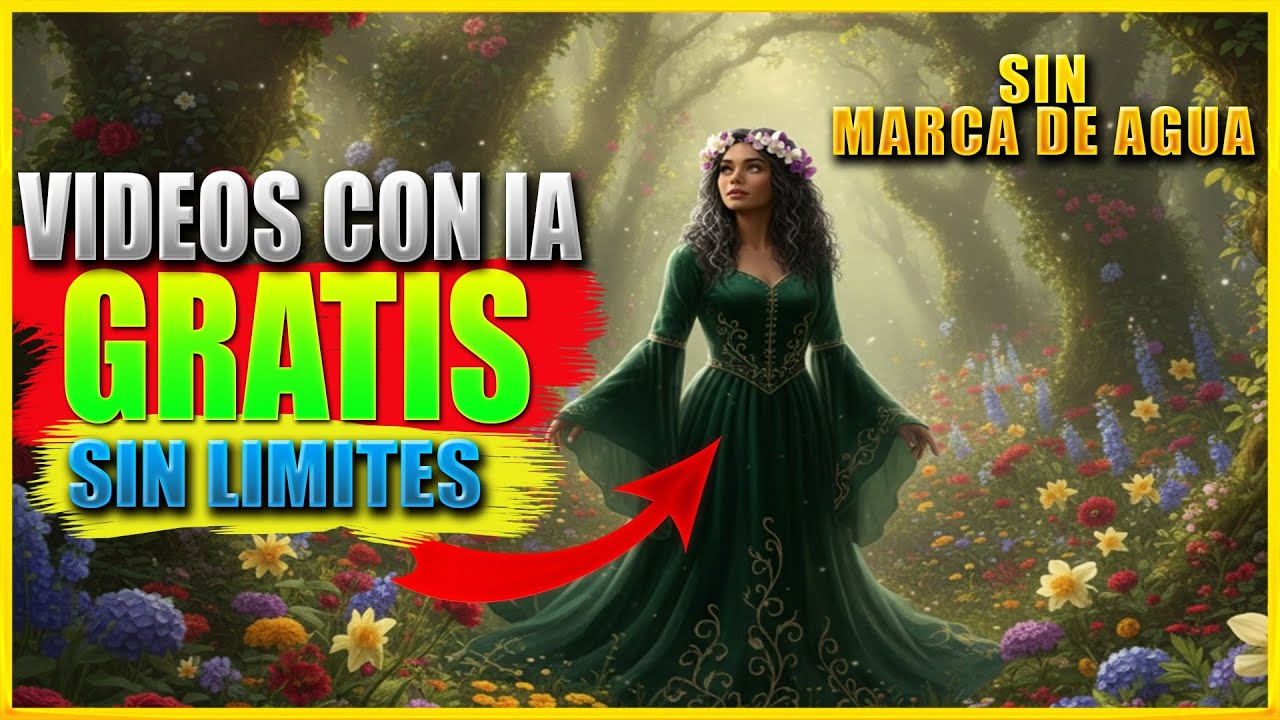 NUEVA IA CREA VIDEOS LARGOS sin MARCA de AGUA 100% Gratis - YouTube