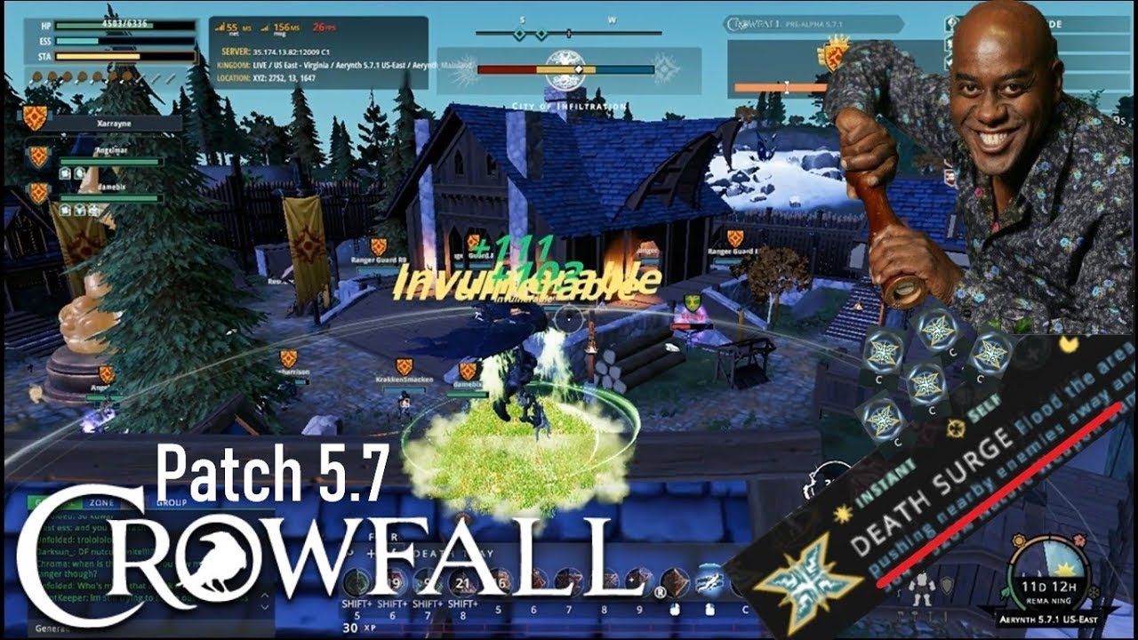 Crowfall PvP 5.7 - The One Where The Bombs Don't Work, But The Death Surge Does [Winterblades]