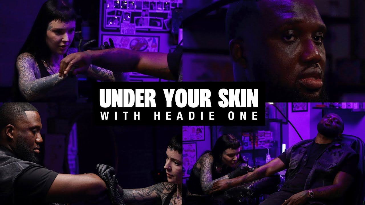 Headie One Takes on Tattoo Pain… with a Side of Rum | Under Your Skin