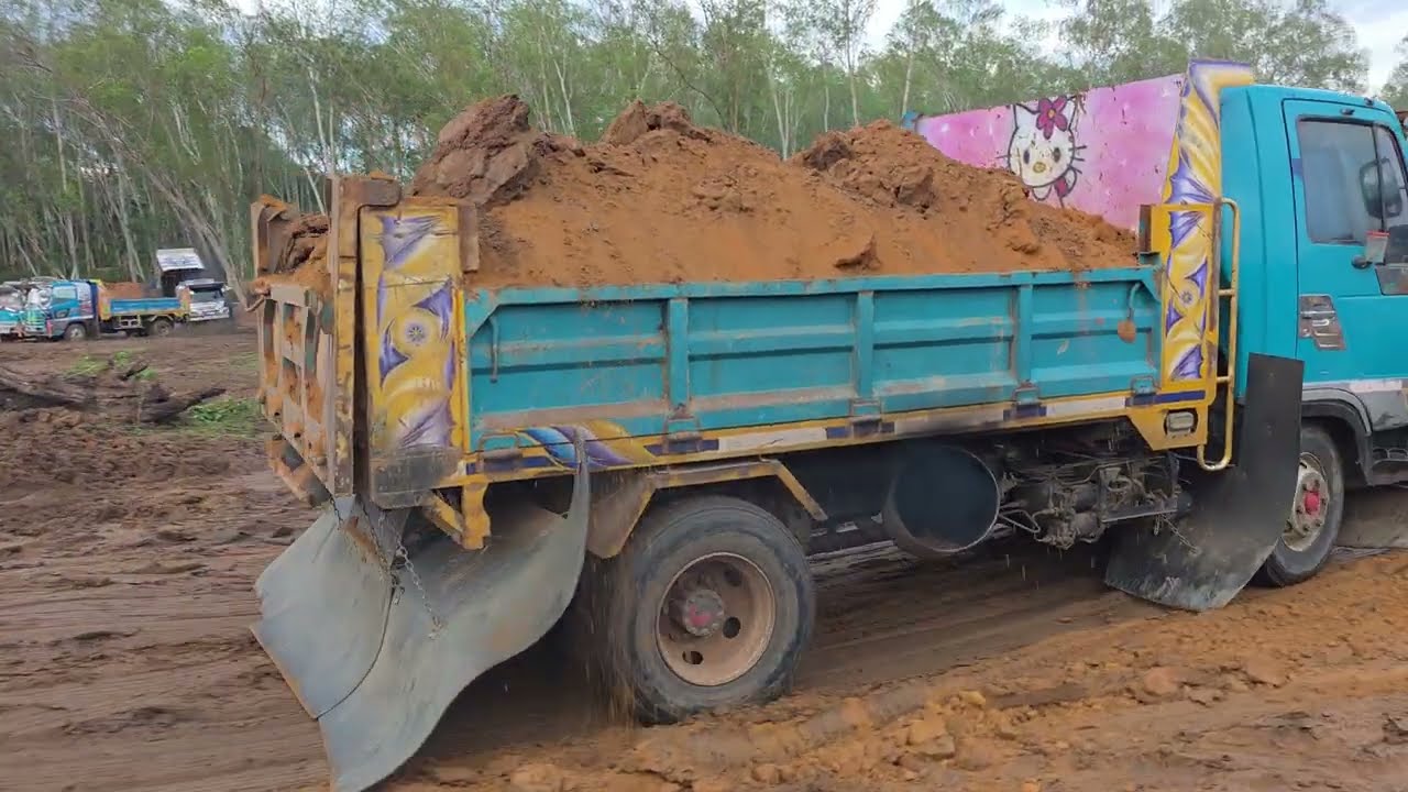 ยอมใจพี่แกจริงๆสู้ขาดใจ ลูกสูบแทบทะลุ Dump Trucks