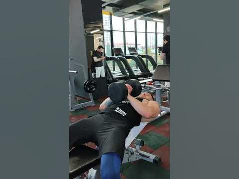 Жим Свенда одной гантелью. Грудь. - YouTube
