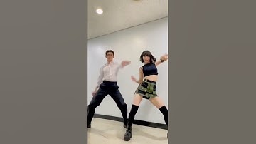 chaewon and yeonjun doing Le Sserafim "fearless" dance challenge💪 #shorts #foryoupage #kpop