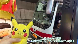路線バスの風景《羽田空港リムジンバス横浜(YCAT)線》