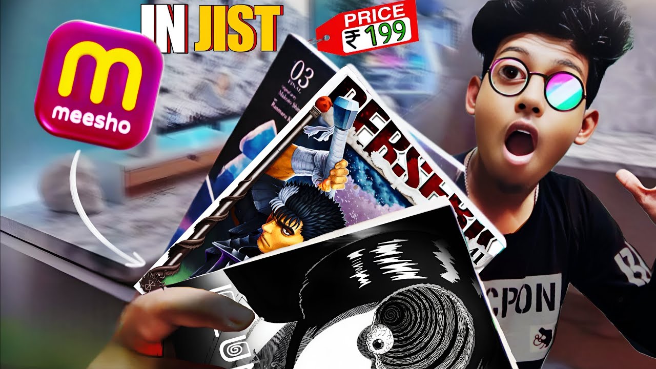 Cheap Manga From Meesho | Manga Review | MAD BRO