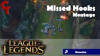 Thresh Misplays Montage Missed Hooks: League of Legends