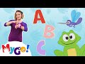 Learning The ABC Song! 🤔🌈 | ASL | MyGo Monday! | Express Yourself! | Moonbug Kids