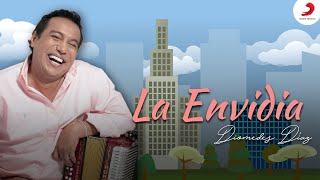 Video thumbnail of "La Envidia, Diomedes Díaz - Letra Oficial"