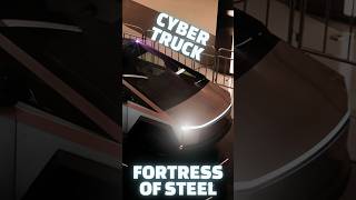 Tesla Cybertruck is fortress of steel! Elon Musk did it again! 2024 #shorts