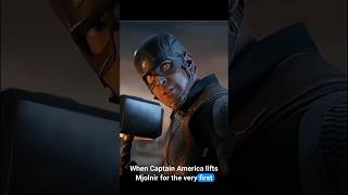 Thor Knew Captain America Was Worthy All Along #thor #marvel #usa #movie #new #trending