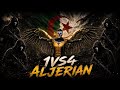 1vs4 Aljeria || Kaliya waxay sameyen hal khalad 🤬🔥 Ultimate win 🏆 
