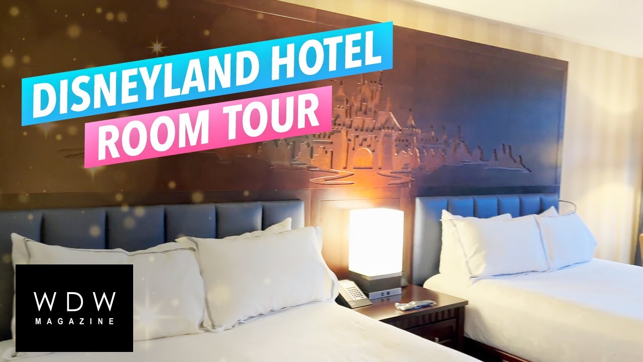 Disneyland Hotel Standard View Room Tour 2022 YouTube