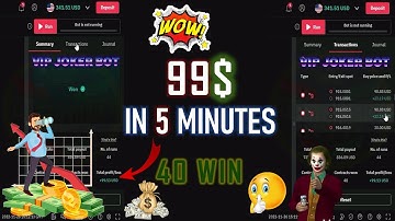👑Download VIP JOKER BINARY BOT MAKE 100$ IN 5 MINUTES