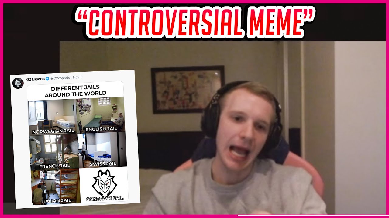 Jankos Reacts To G2 Contract Jail Meme | Jankos Clips