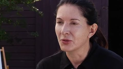Marina Abramović: What is Performance Art?