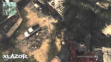 Modern Warfare 3: Out The Map Village Riot Shield Lunge [NO MOAB!!]