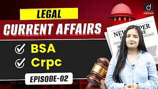 Legal Current Affairs | Previledged Communications | Transgender | Drishti Judiciary