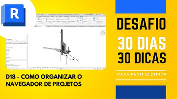 D18 - Como organizar o navegador de projetos no Revit