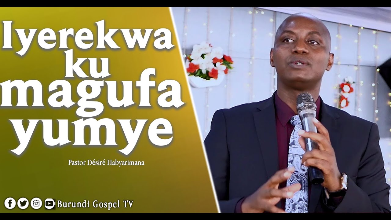 Iyerekwa ry'amagufa yumye/ Ibihe bibi urimo birarangiye/ Haguruka ubeho - Pastor Désiré HABYARIMANA