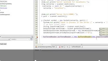 Java Socket Programming