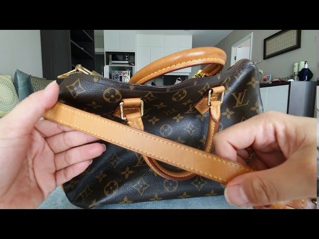 Louis Vuitton Speedy B30 Monogram - Reality of a Vachetta Leather