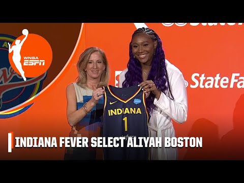 Indiana Fever select Aliyah Boston with the No. 1 pick in the WNBA Draft | WNBA on ESPN