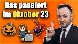 Die wichtigsten Änderungen Oktober 2023 🎃 | Herr Anwalt