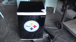 DIY STEELERS Mini Refrigerator