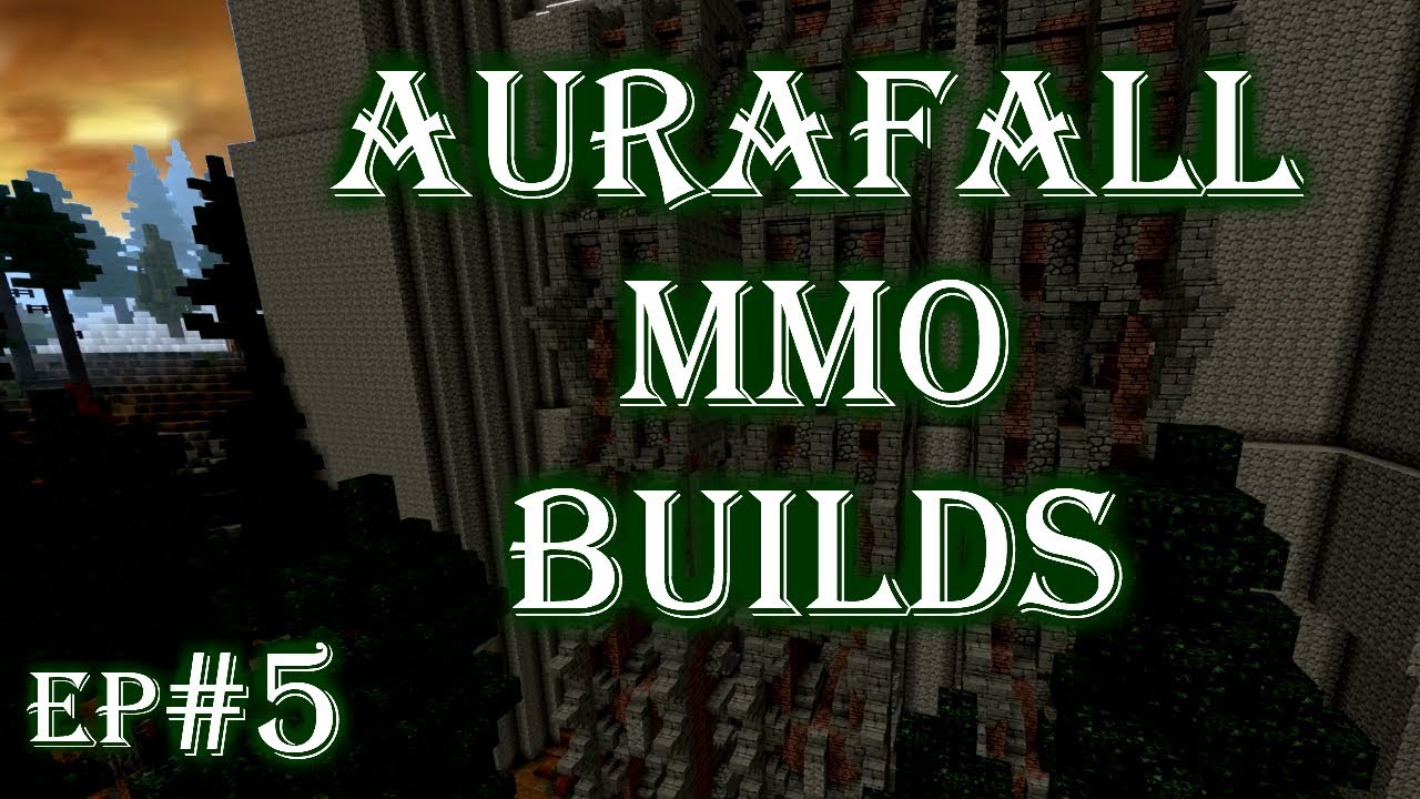 Aurafall Minecraft MMO Builds WIth Ob Medieval Buttress Medieval Castle ...
