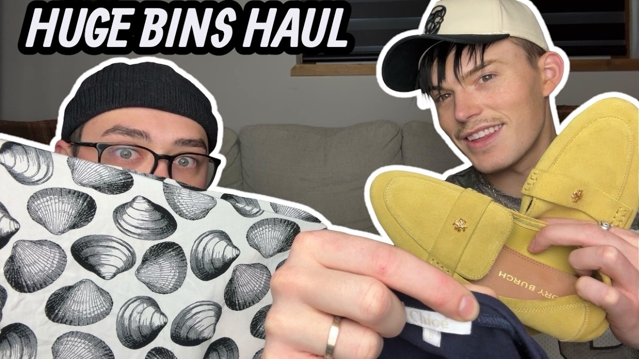 GIANT Goodwill Bins Thrift Haul to Resell on Poshmark, Depop & eBay! Designer Finds!