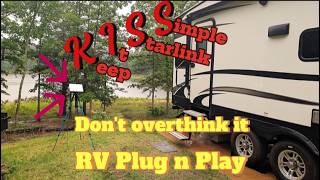 Starlink MIni for RVs. Stop overthinking your set up