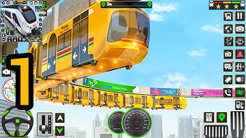 Modern Train Driver Train Game - Train Simulator - Train Games - Android & ios gameplay