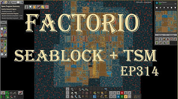 Factorio 1.1 Seablock + TSM ep 314 Sulfuric Acid