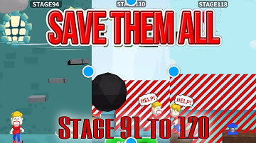 Save Them All - Drawing Puzzle Stage 91 to 120