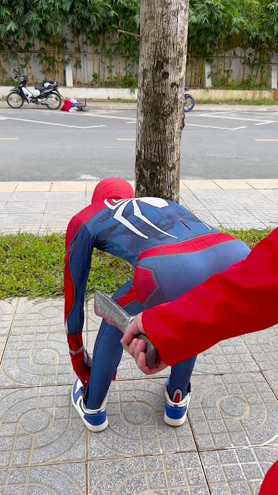 Spiderman and Joker are trending 😂😂 #shorts TikTok