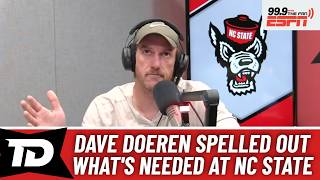 Full Former NC State football coach Dave Doeren shares thoughts on Update
