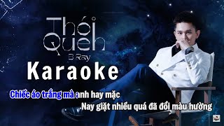 Karaoke | THÓI QUEN  | B Ray