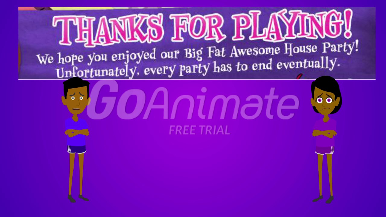 cartoon network big fat awesome house party game