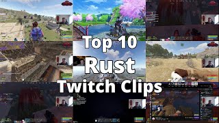 Top 10 Most Watched Rust Twitch Clips of The Week - vcr rust