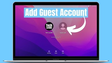 How to Create a Guest Account on MacBook