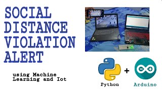 Social Distancing Violation Alert | Machine Learning | IoT | Yolo screenshot 1