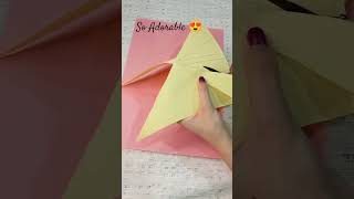 How to make paper bow🎀 easy &amp; quick 🤌🏻🥰 #youtubeshorts#artandcraft #diyideas #papercraft#diycraft