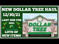 NEW DOLLAR TREE HAUL 🤑 12/30/21 LOT OF NEW ITEMS