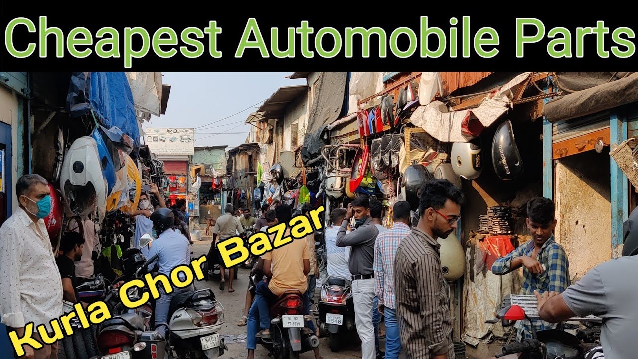 Kurla Chor Bazar । Mumbai's largest bike spare parts market । Kurla