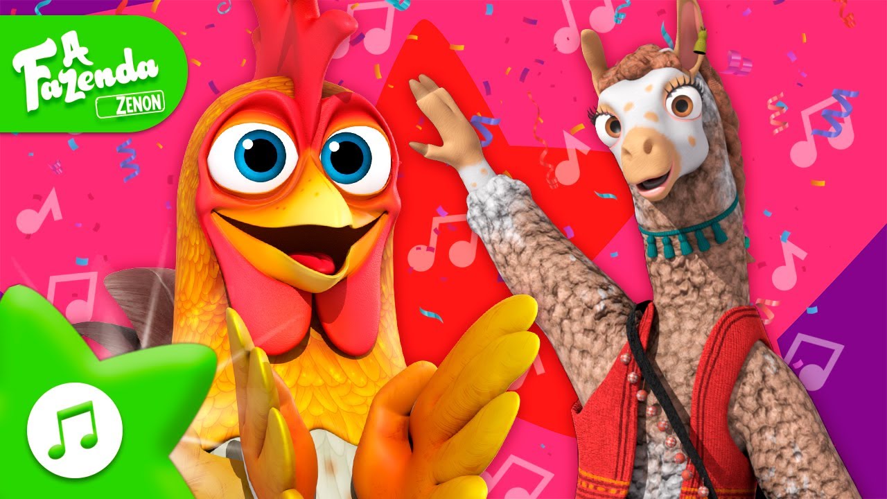 A Lhama Que Dança 🦙 e Mais Canções da Fazenda do Zenón | O Reino Infantil