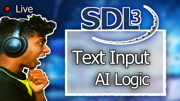 Text AI Logic in SDL3 C++ |100 days of C++ (Days 84/100) | 250 Days of Programming (Day 90/250)