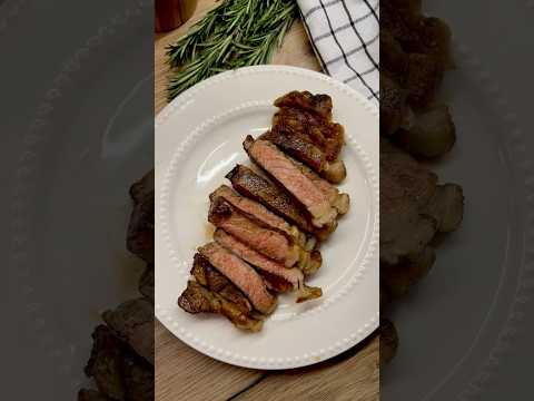 Я ЭТО СДЕЛАЛА🥩🔥Стейк идеальной прожарки, а мои 9 правил для приготовления ищи в инсте #стейк #еда