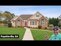 Fayetteville GA Home for Sale Under $500K | 4BR Ranch on 1 Acre w/ Finished Basement
