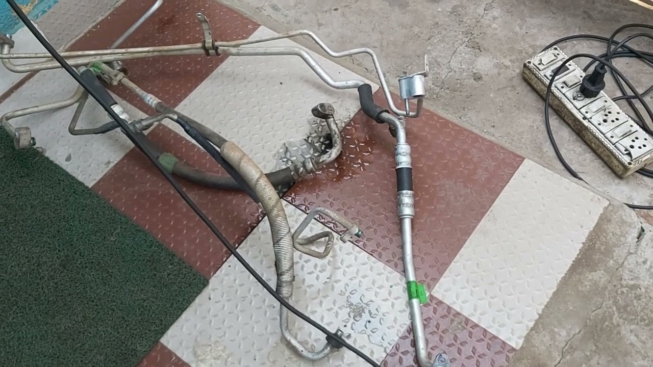 Car a/c system (Black oil) AVEO LS U-VA💦💦💦