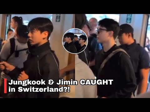 30 Minutes Ago JUNGKOOK Caught On Camera With JIMIN On A Luxury Boat In Switzerland ARMY In Shock