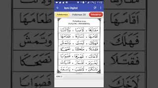 Belajar baca iqro 2 halaman 20 -